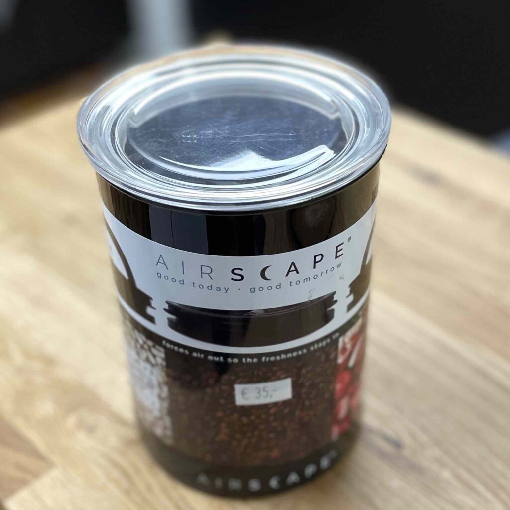 Airscape Vakuumbehälter 1800ml Schwarz