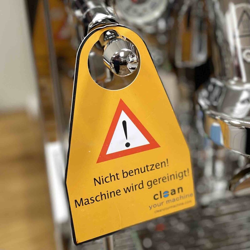 Joe Frex Warnschild deutsch